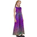 Stained Glass Kids  Satin Sleeveless Maxi Dress View3