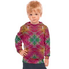 Dreamy Cheetah Kids  Hooded Pullover by Thespacecampers