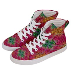 Dreamy Cheetah Women s Hi-top Skate Sneakers by Thespacecampers