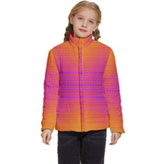 Destiny Sunrise Kids  Puffer Bubble Jacket Coat by Thespacecampers