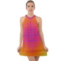 Destiny Sunrise Halter Tie Back Chiffon Dress View1