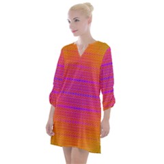 Destiny Sunrise Open Neck Shift Dress by Thespacecampers