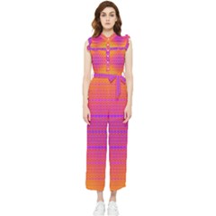 Destiny Sunrise Women s Frill Top Chiffon Jumpsuit by Thespacecampers