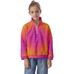 Destiny Sunrise Kids  Half Zip Hoodie by Thespacecampers