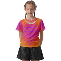 Destiny Sunrise Kids  Front Cut Tee