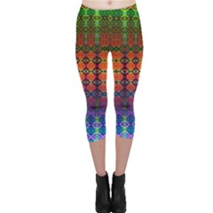 Pixels Capri Leggings 