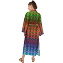 Pixels Maxi Kimono View2