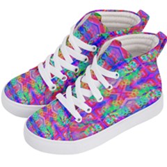 Deep Space 444 Kids  Hi-top Skate Sneakers by Thespacecampers