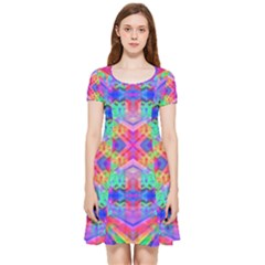 Deep Space 444 Inside Out Cap Sleeve Dress by Thespacecampers