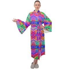 Deep Space 444 Maxi Velour Kimono by Thespacecampers