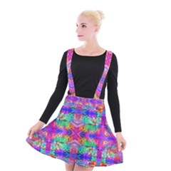 Deep Space 444 Suspender Skater Skirt by Thespacecampers