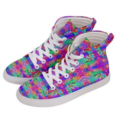 Deep Space 444 Women s Hi-top Skate Sneakers by Thespacecampers