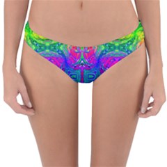 Liquidy Rainbow Reversible Hipster Bikini Bottoms by Thespacecampers