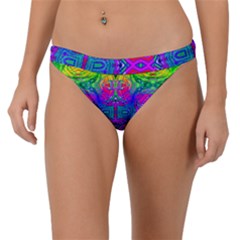 Liquidy Rainbow Band Bikini Bottom by Thespacecampers