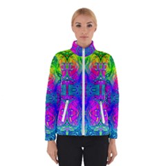 Liquidy Rainbow Women s Bomber Jacket by Thespacecampers