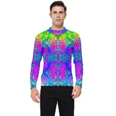 Liquidy Rainbow Men s Long Sleeve Rash Guard by Thespacecampers