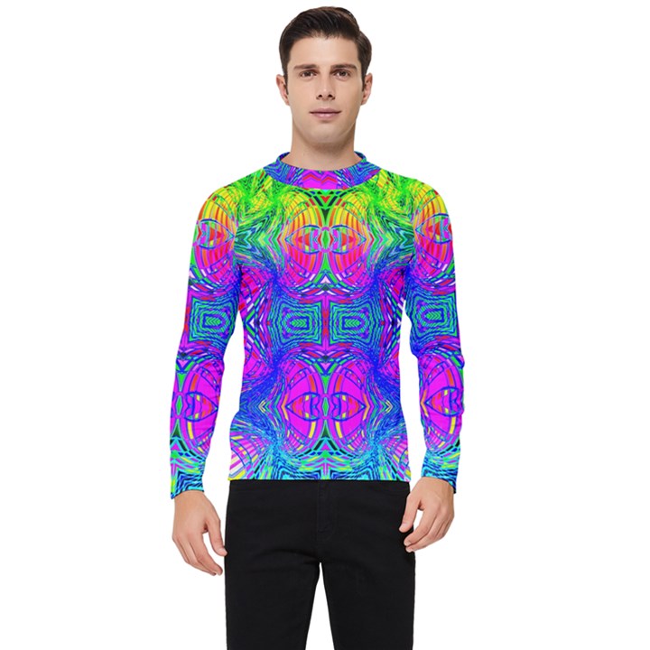 Liquidy Rainbow Men s Long Sleeve Rash Guard