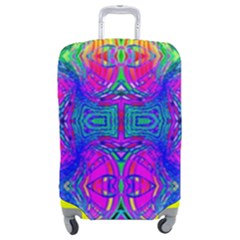 Liquidy Rainbow Luggage Cover (medium) by Thespacecampers