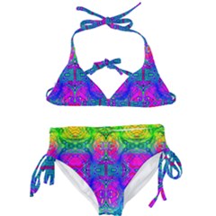 Liquidy Rainbow Kids  Classic Bikini Set by Thespacecampers