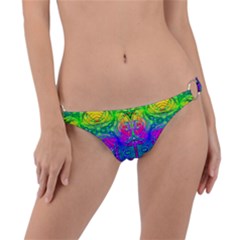 Liquidy Rainbow Ring Detail Bikini Bottom by Thespacecampers