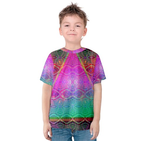 Trinfinity Kids  Cotton Tee by Thespacecampers