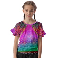 Trinfinity Kids  Cut Out Flutter Sleeves