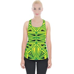 Abstract Pattern Geometric Backgrounds Piece Up Tank Top by Eskimos