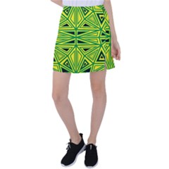 Abstract Pattern Geometric Backgrounds Tennis Skirt