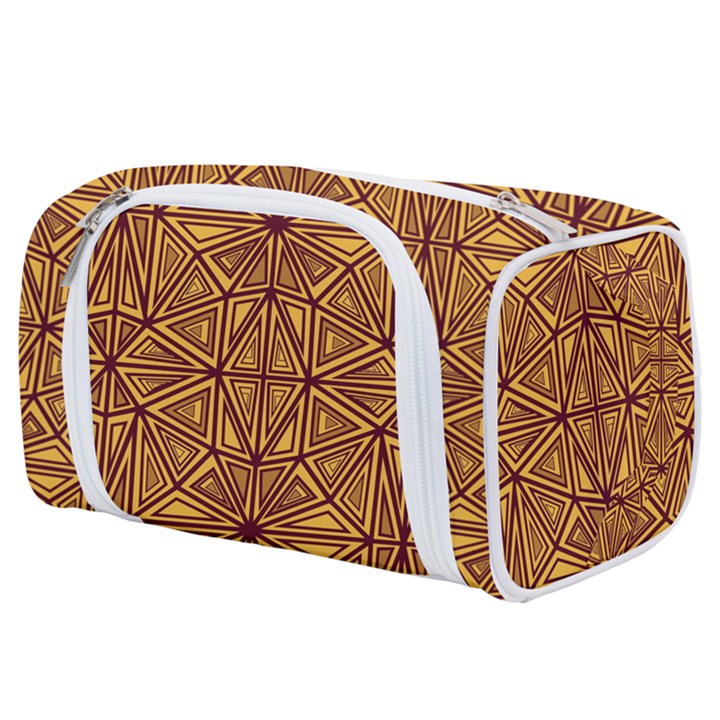 Abstract pattern geometric backgrounds Toiletries Pouch