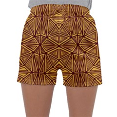 Abstract Pattern Geometric Backgrounds Sleepwear Shorts by Eskimos