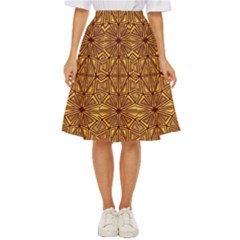 Abstract Pattern Geometric Backgrounds Classic Short Skirt by Eskimos