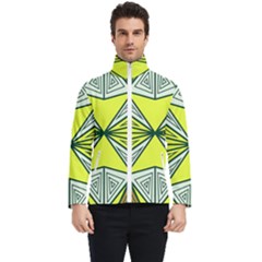 Abstract Pattern Geometric Backgrounds  Men s Bomber Jacket