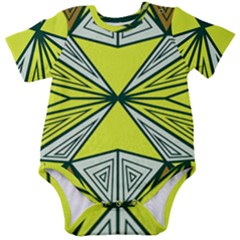 Abstract Pattern Geometric Backgrounds  Baby Short Sleeve Onesie Bodysuit by Eskimos