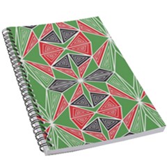 Abstract Pattern Geometric Backgrounds  5 5  X 8 5  Notebook by Eskimos