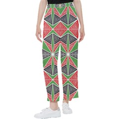 Abstract Pattern Geometric Backgrounds  Women s Pants  by Eskimos