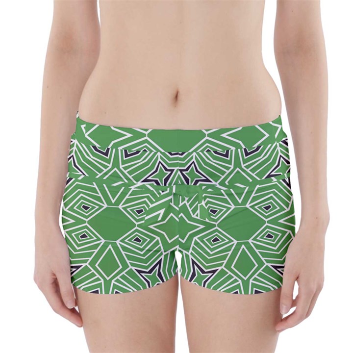 Abstract pattern geometric backgrounds  Boyleg Bikini Wrap Bottoms