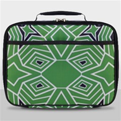 Abstract Pattern Geometric Backgrounds  Full Print Lunch Bag by Eskimos