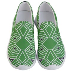 Abstract Pattern Geometric Backgrounds  Men s Lightweight Slip Ons by Eskimos