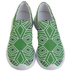 Abstract Pattern Geometric Backgrounds  Women s Lightweight Slip Ons by Eskimos