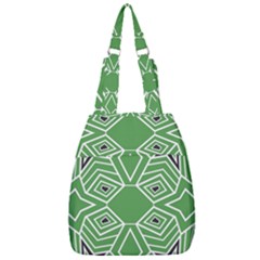 Abstract Pattern Geometric Backgrounds  Center Zip Backpack by Eskimos