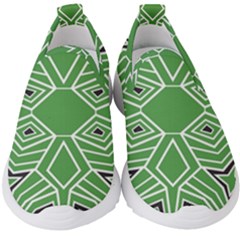 Abstract Pattern Geometric Backgrounds  Kids  Slip On Sneakers by Eskimos