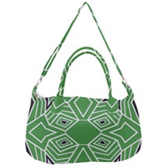 Abstract Pattern Geometric Backgrounds  Removal Strap Handbag by Eskimos