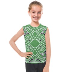 Abstract Pattern Geometric Backgrounds  Kids  Mesh Tank Top by Eskimos