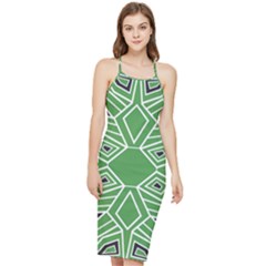 Abstract Pattern Geometric Backgrounds  Bodycon Cross Back Summer Dress by Eskimos