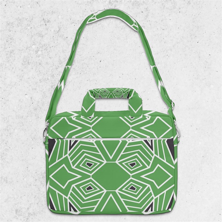 Abstract pattern geometric backgrounds  MacBook Pro 13  Shoulder Laptop Bag 