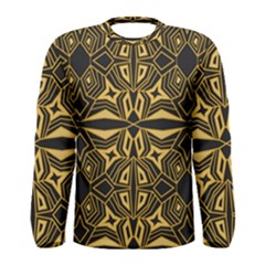 Abstract Pattern Geometric Backgrounds Men s Long Sleeve Tee by Eskimos