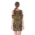 Abstract pattern geometric backgrounds Shoulder Cutout One Piece Dress View2