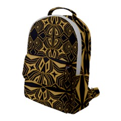 Abstract Pattern Geometric Backgrounds Flap Pocket Backpack (large) by Eskimos