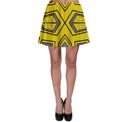 Abstract Pattern Geometric Backgrounds Skater Skirt by Eskimos