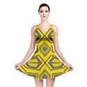 Abstract pattern geometric backgrounds Reversible Skater Dress View1